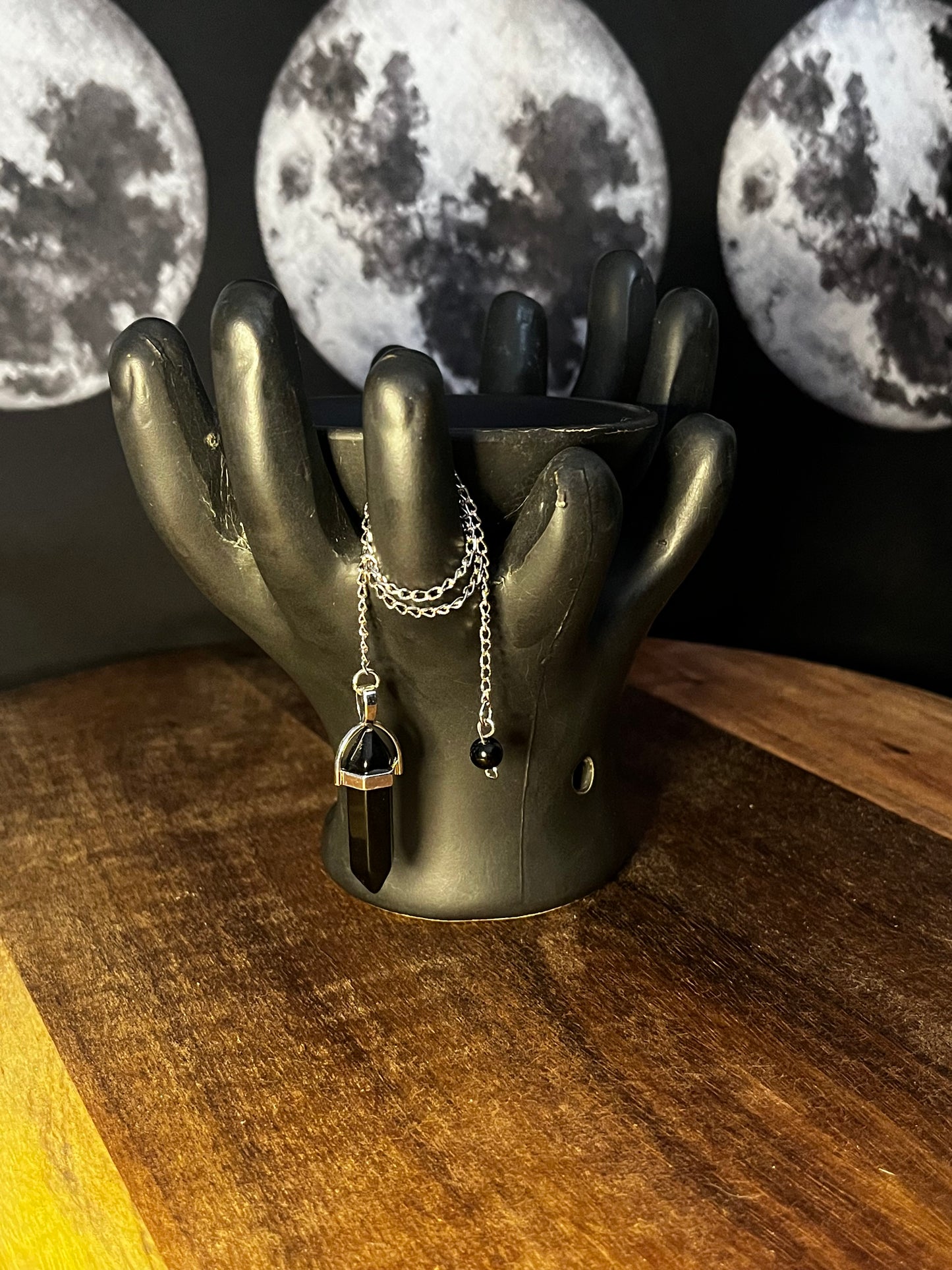 Black Obsidian Pendulum