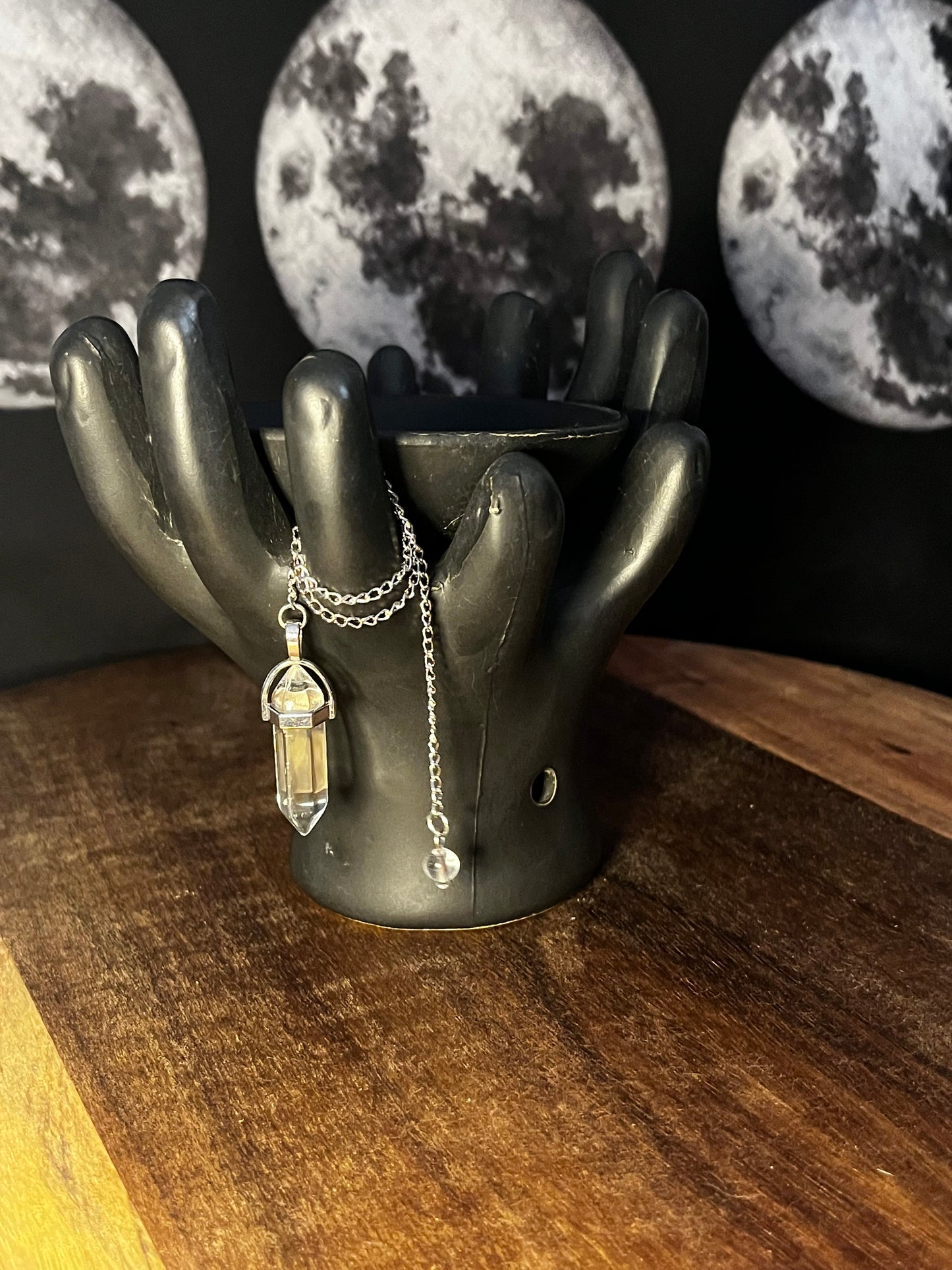 Clear Quartz Pendulum