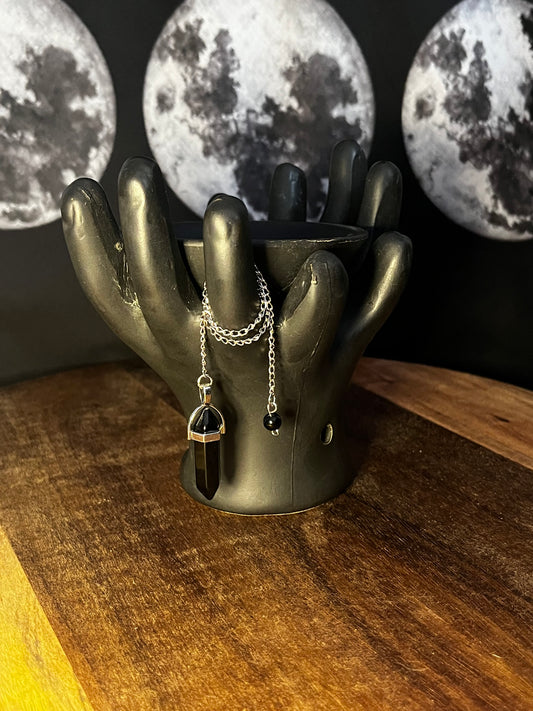 Black Obsidian Pendulum