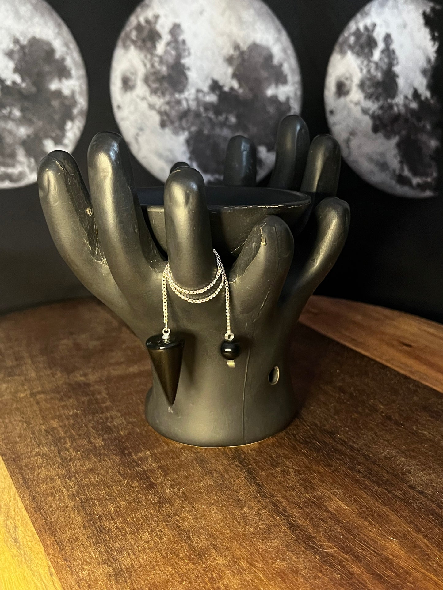 Black Obsidian Pendulum
