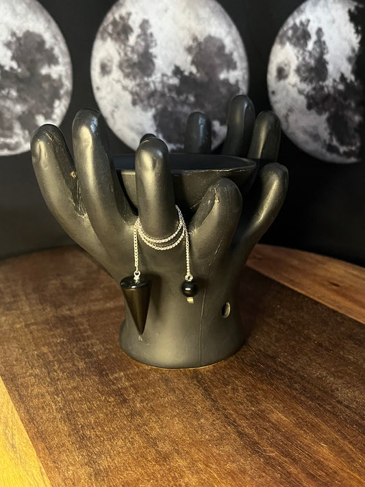 Black Obsidian Pendulum