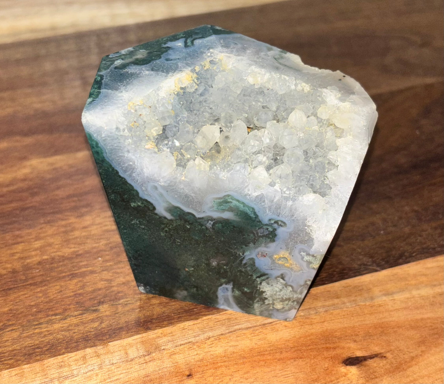 Moss Agate Druzy