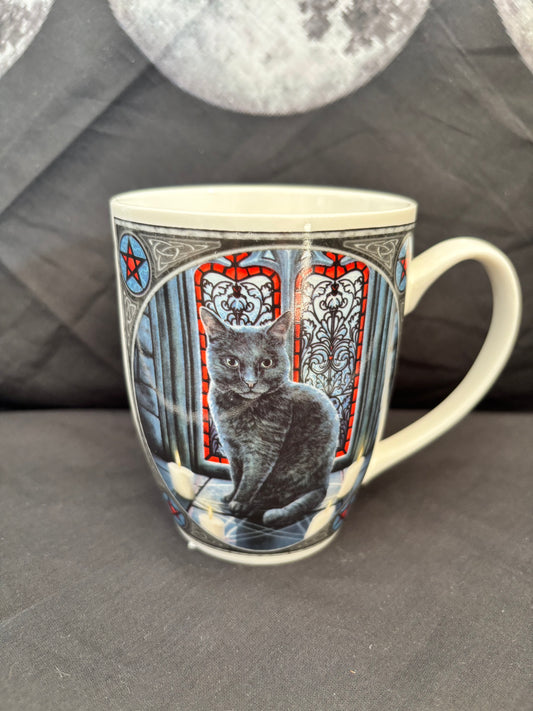 Sacred Circle, Lisa Larker - cat mug