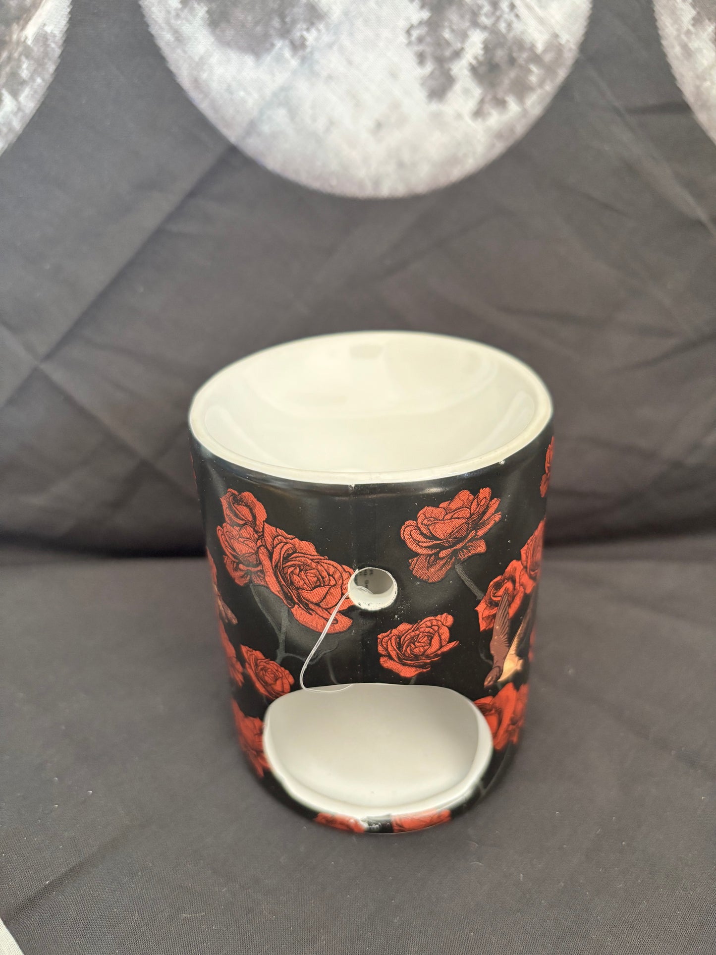 Skull & Roses Oil Burner