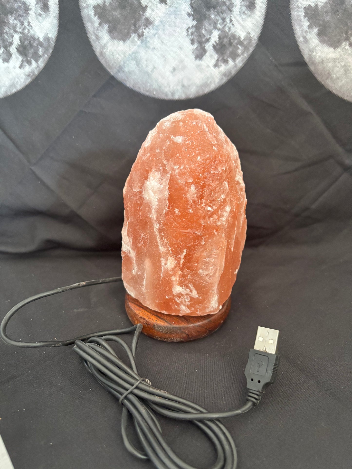 Salt Lamp - red light