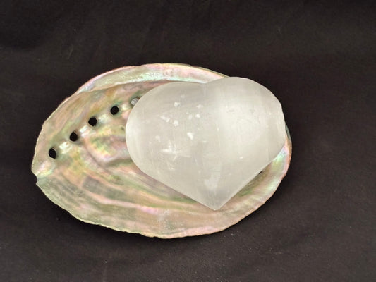 Selenite Heart