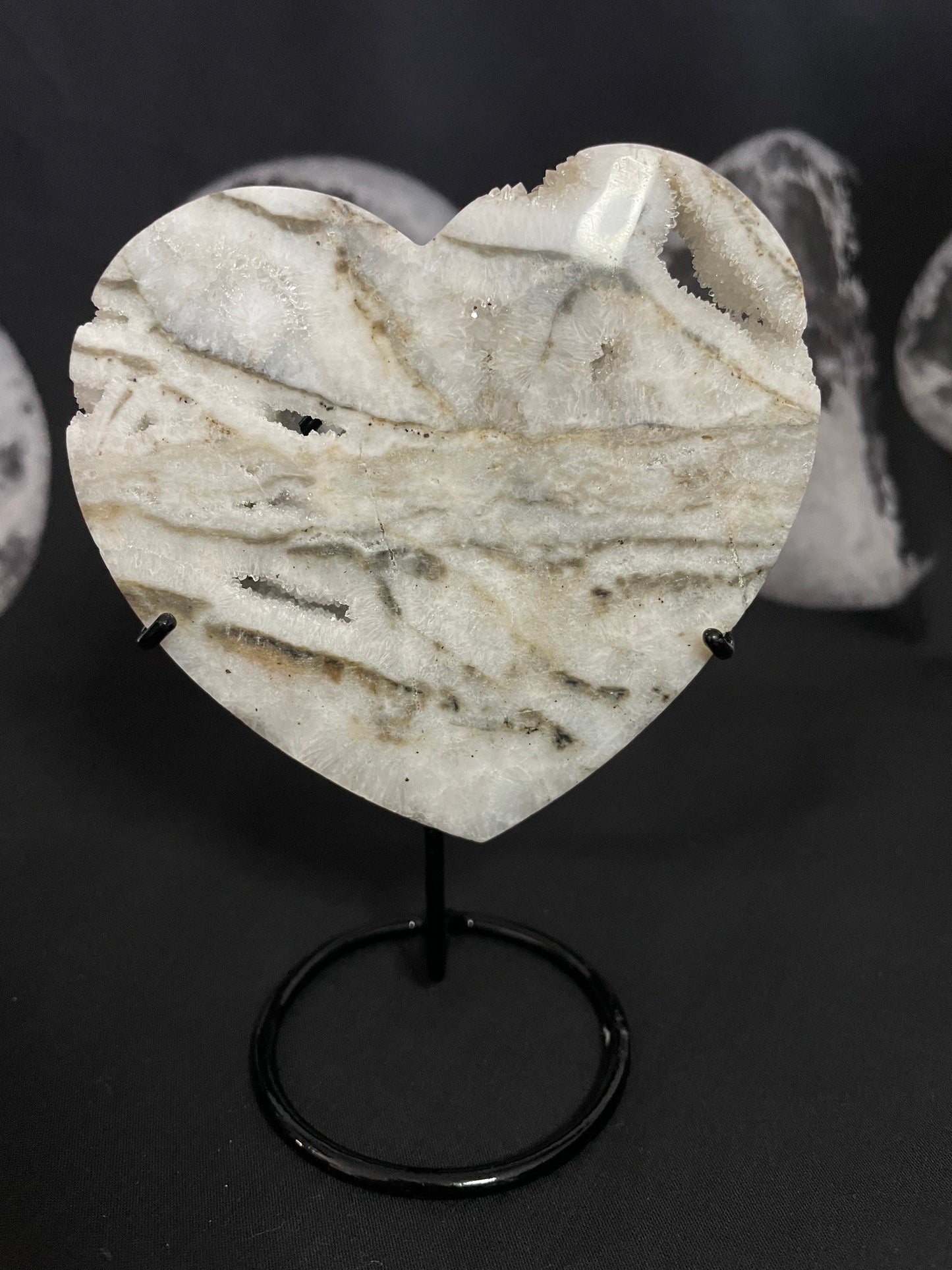 Sphalerite Heart (druzy)