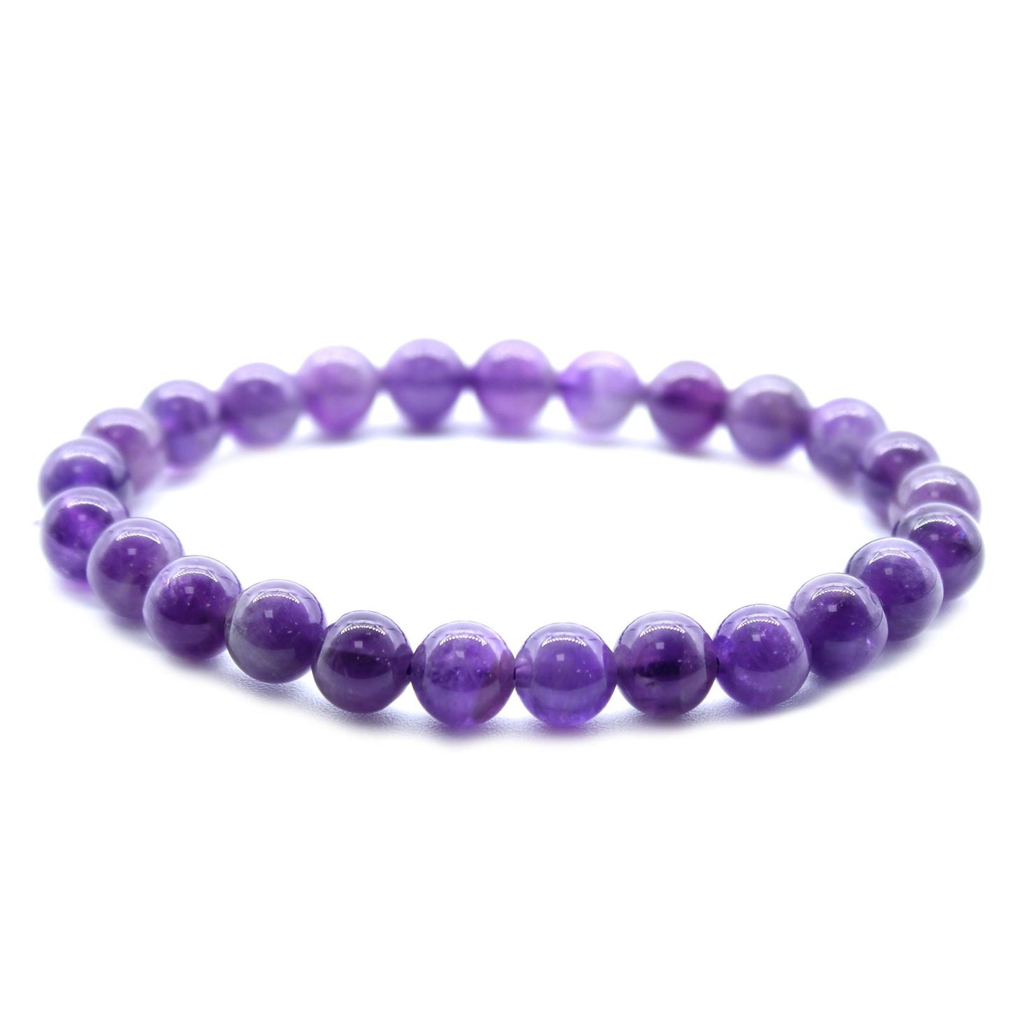 Beaded Bracelet - Amethyst