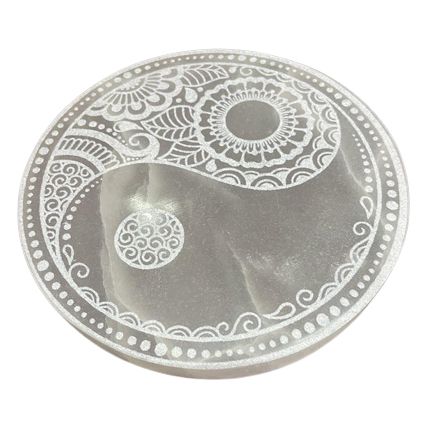 Large Charging Plate 18cm -yin yang