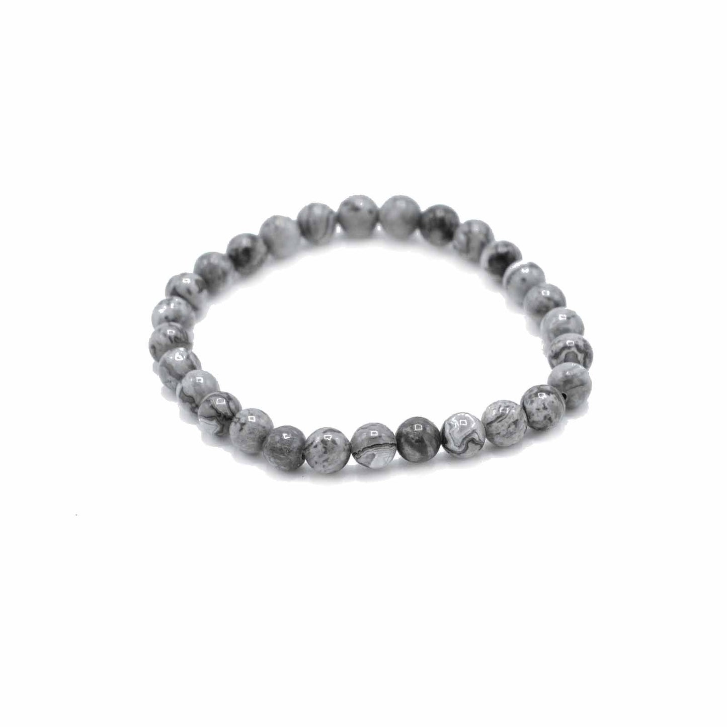 Gemstone Manifestation Bracelet - Map Stone (Picasso Jasper) - Prosperity